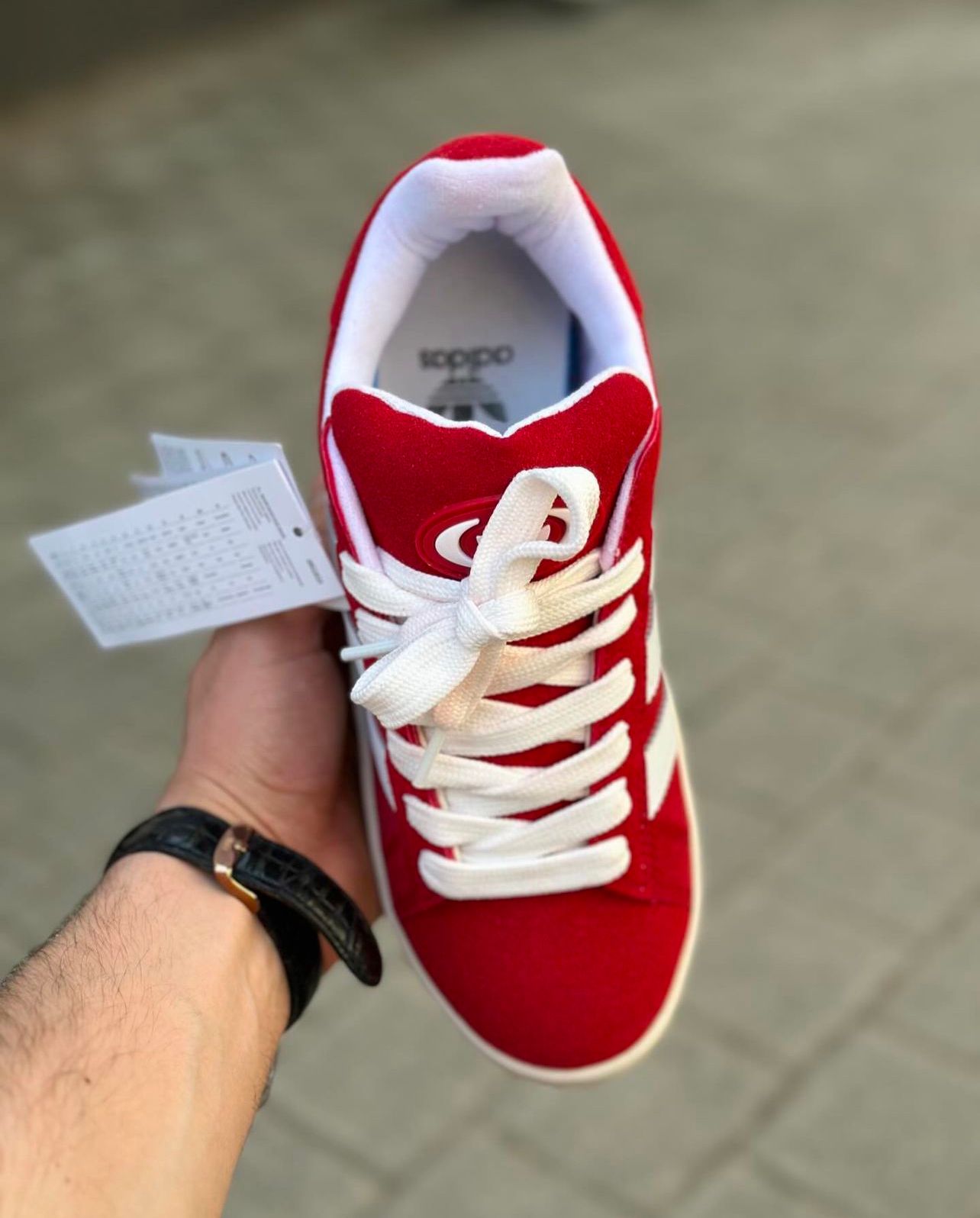 Adidas Campus rojo