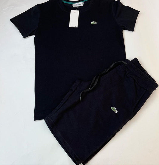 Conjunto Lacoste (Negro)