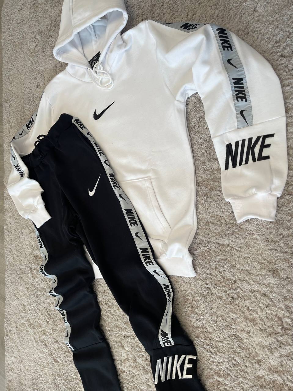 Chándal NIKE (Blanco)